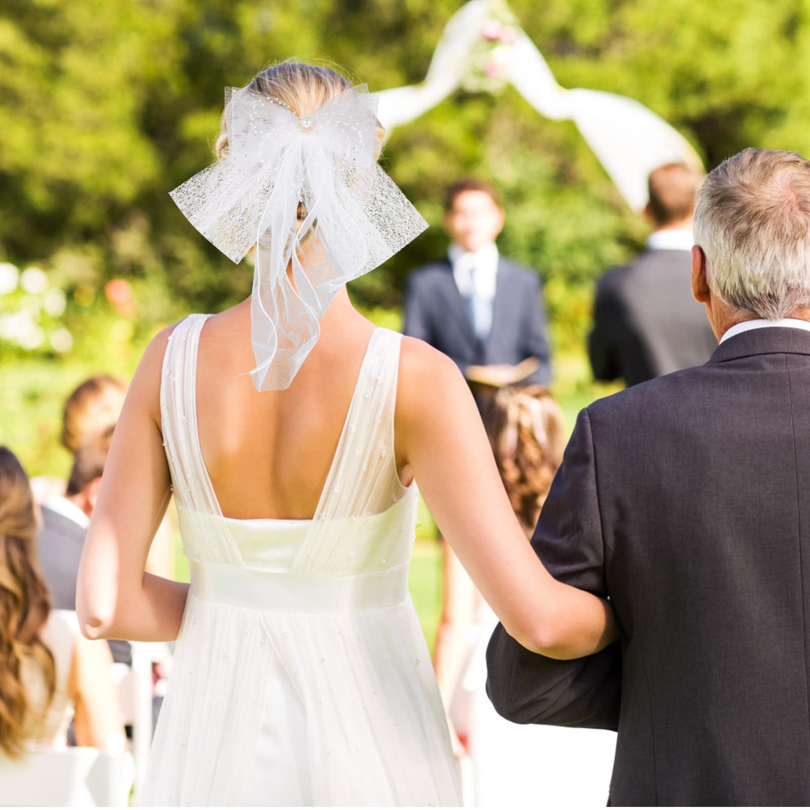 De Novia Lazo Tocado De Novia Para Boda Estilo Clásico Adecuado Para Ceremonia De Boda