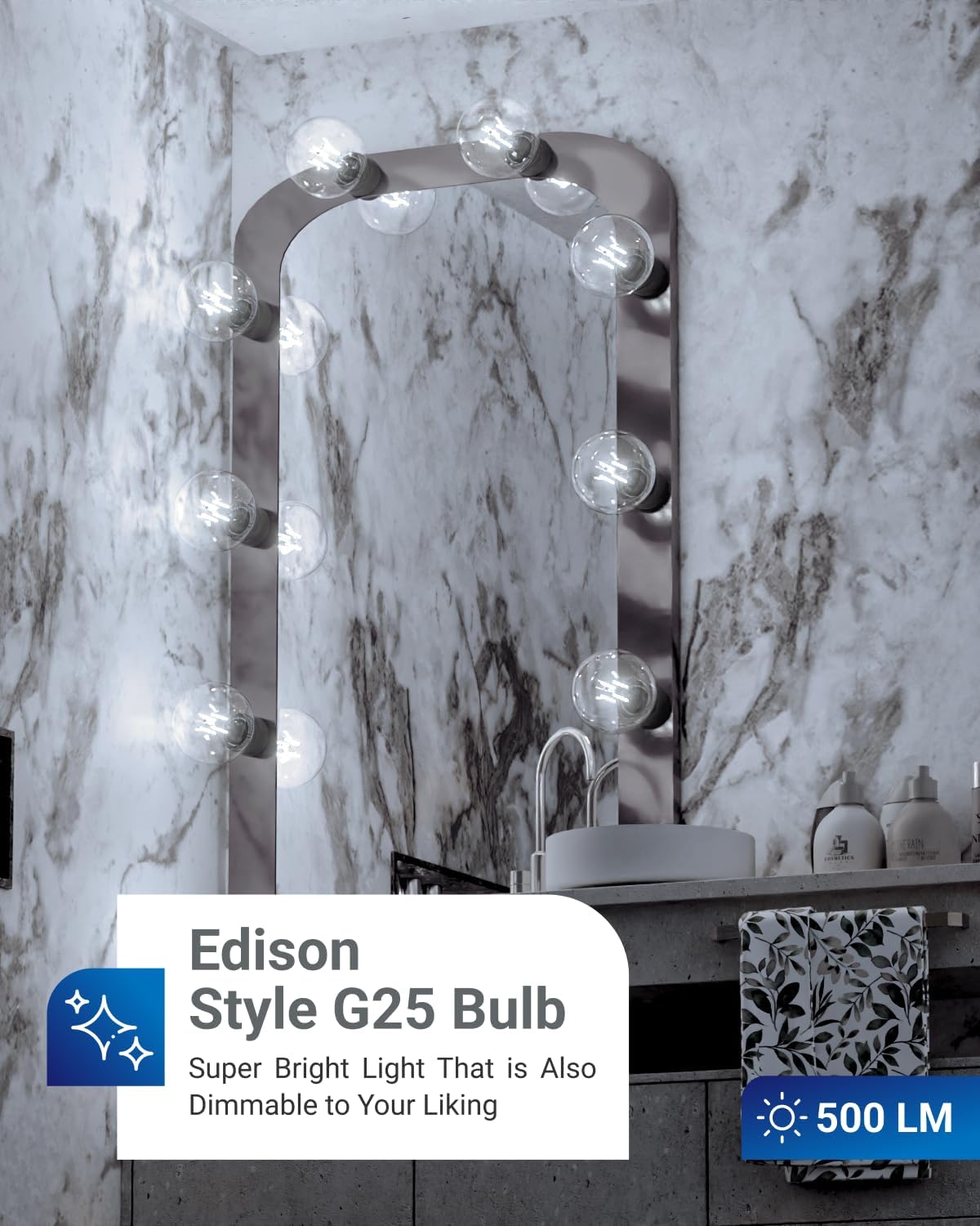 best type of light bulb for bathroom vanity in use