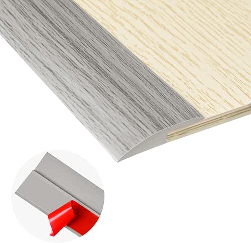 10Ft Carpet Floor Transition Strip, Self Adhesive Floor Edging Trim