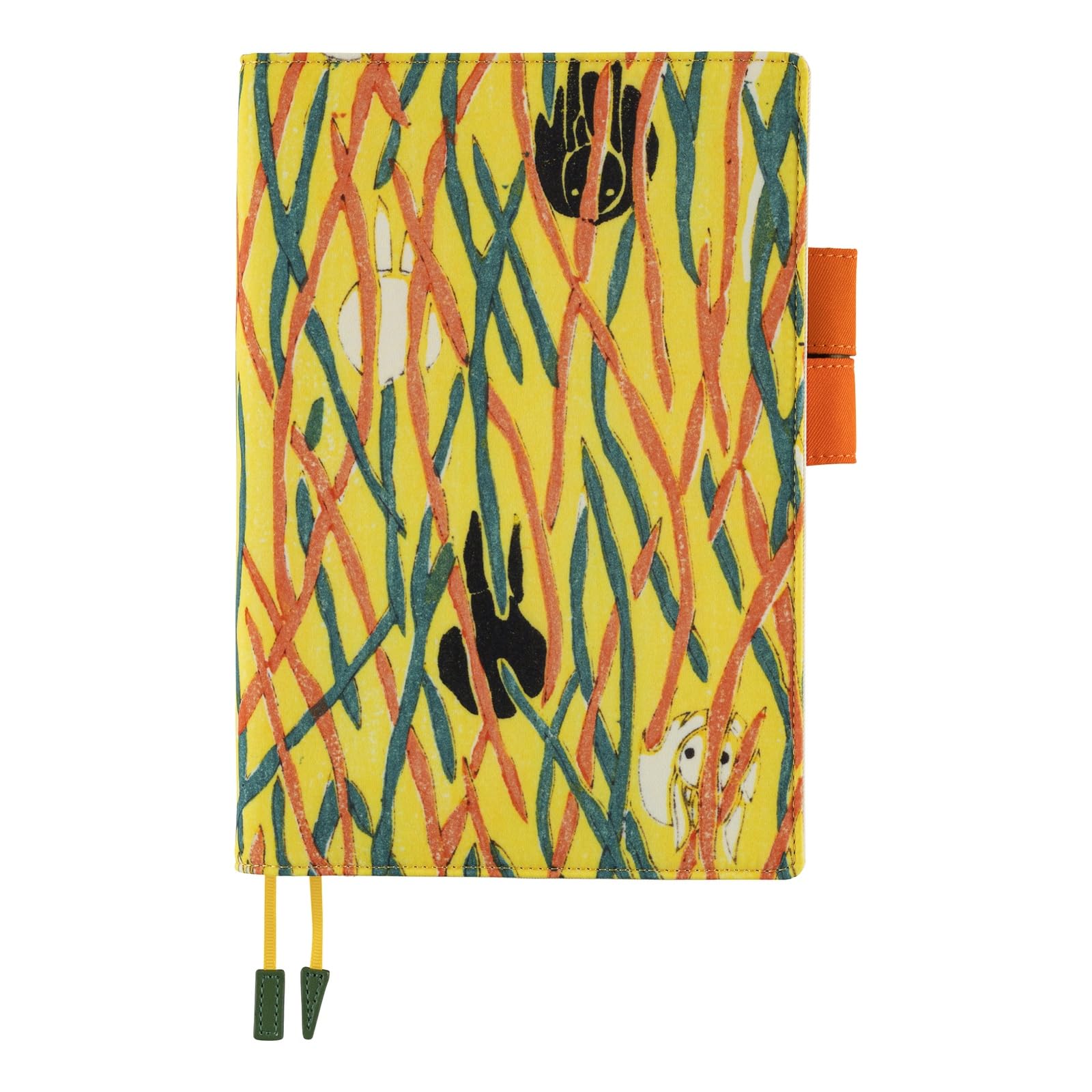Hobonichi Techo Pokrowiec na planer A5 – Unsodo: Bijutsukai (Wild Rabbits) (rozmiar kuzyna, tylko okładka)
