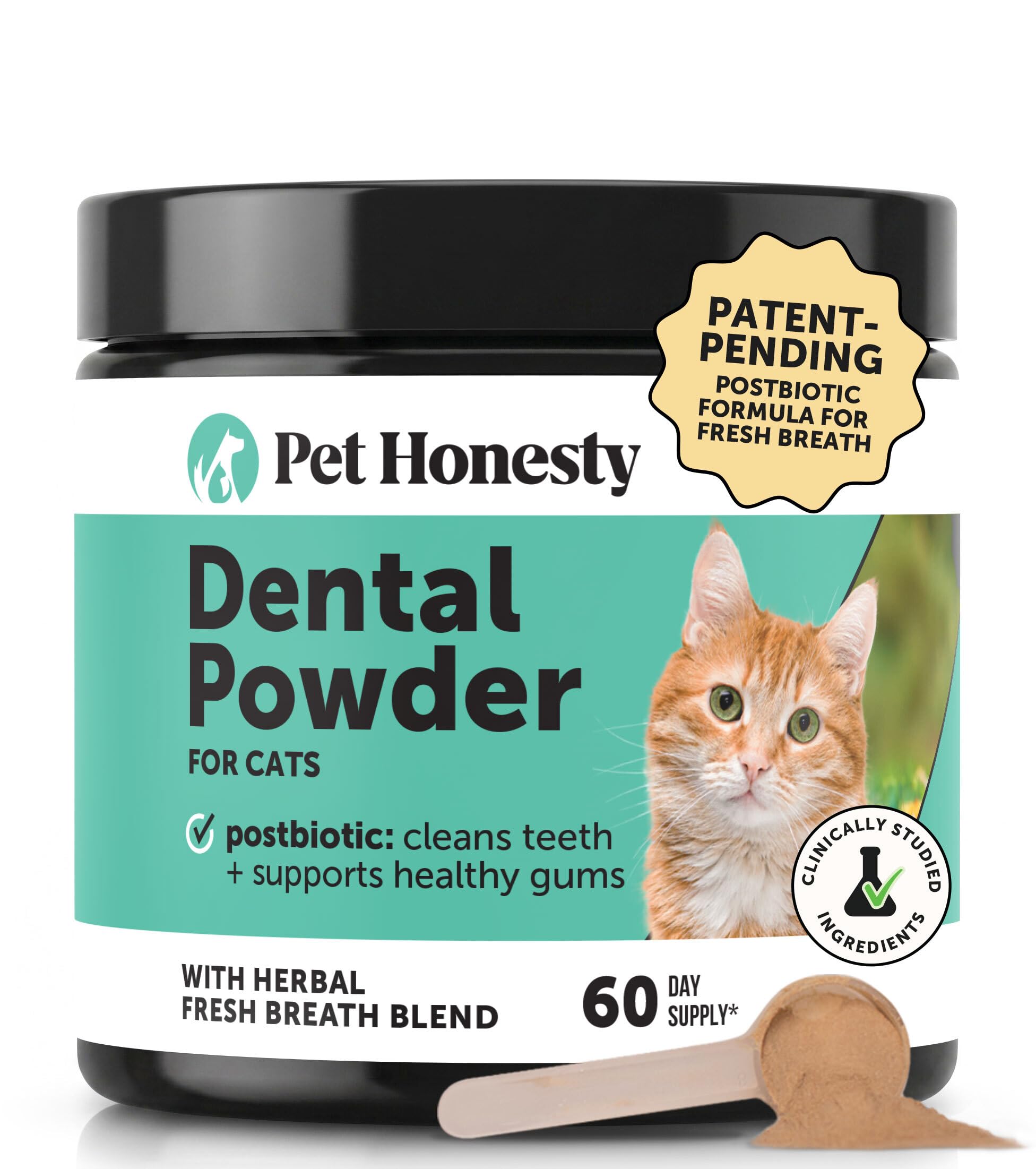Pet Honesty Vet Approved Cat Teeth Cleaning Powder