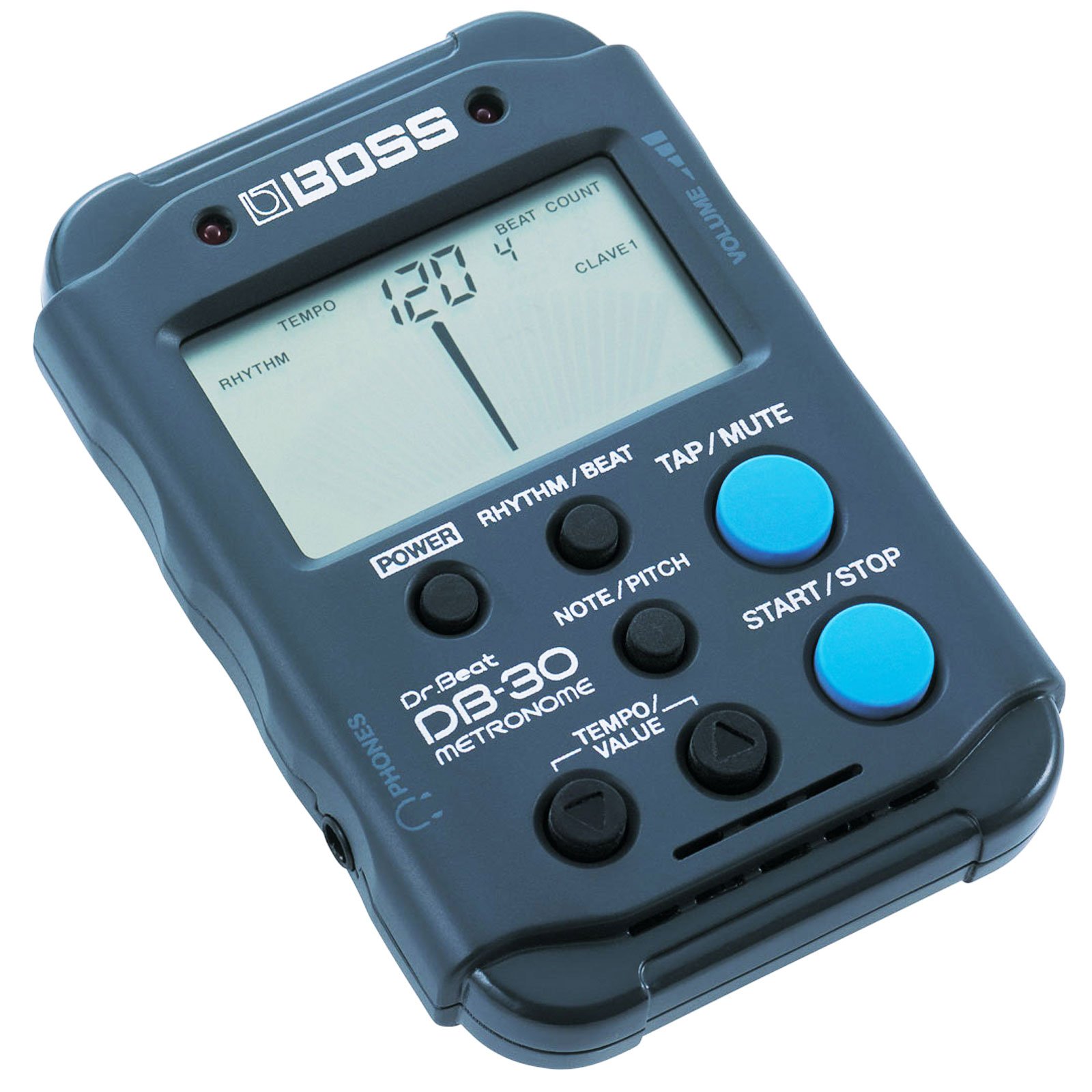 Boss DB-30 Dr Beat - Metrónomo y baquetas Keepdrum (1 par)