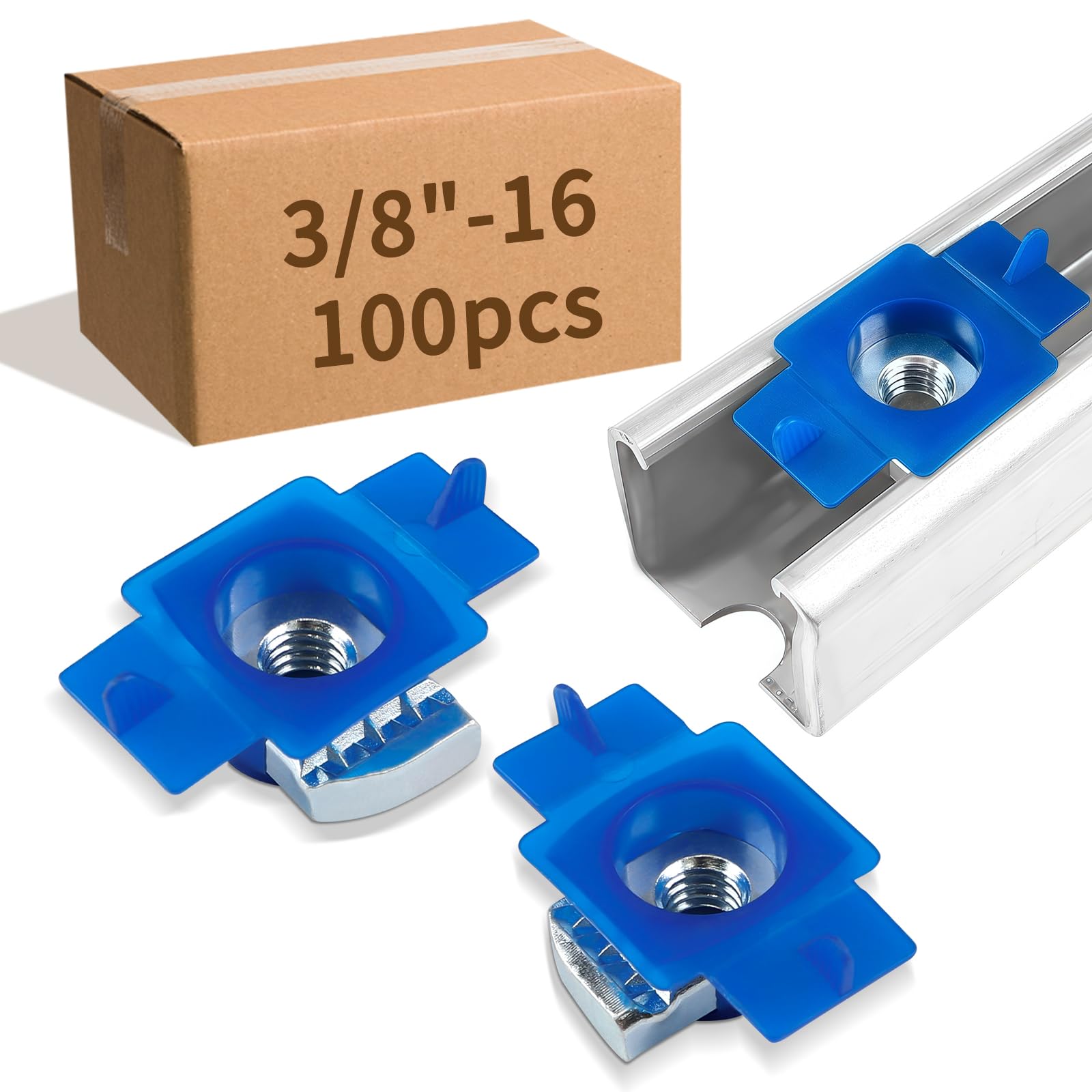 Nylon Strut Channel Nuts - Easy Installation -10