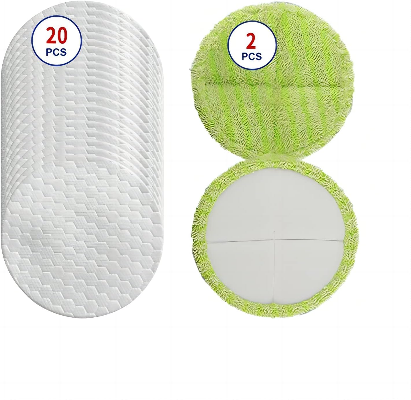 Szxtdzsw Compatible with Samsung Bespoke Jet 90/75 / 70 Pet Cordless Vacuum Cleaner,20 Pack -Spraying Rotary Brush Vacuum Mopping Dry Paper Towels,White,2 Mop Pads. Szxtdzsw Compatible with Samsung Bespoke Jet 90/75 / 70 Pet Cordless Vacuum Cleaner,20 Pack -Spraying Rotary Brush Vacuum Mopping Dry Paper Towels,White,2 Mop Pads.