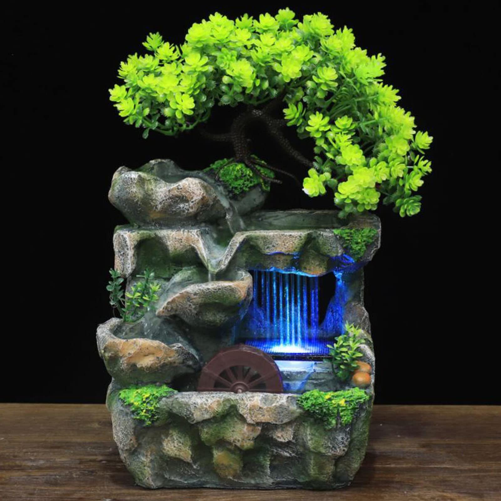Fontaine de Bureau en Pierre Naturelle pour Décoration Intérieure