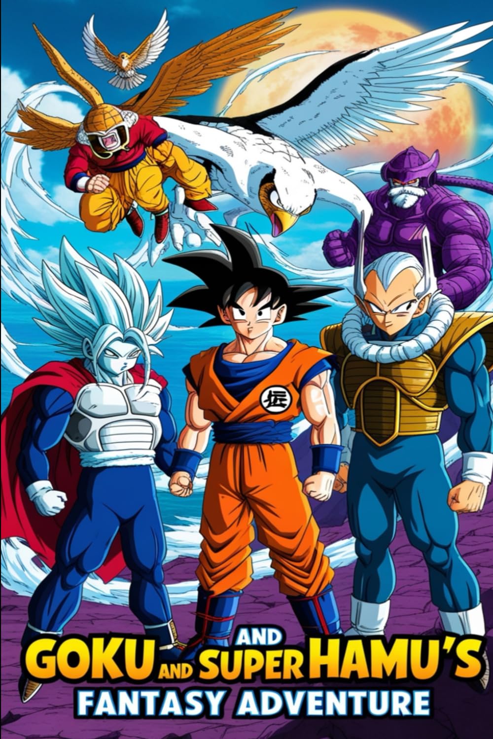 Goku and Super Hamu's fantasy adventure: Goku, Hamu, Whirlwind, he's in the form of a falcon, the hidden shadow, the infernal inventor, and the cosmic ... books and short stories for children)