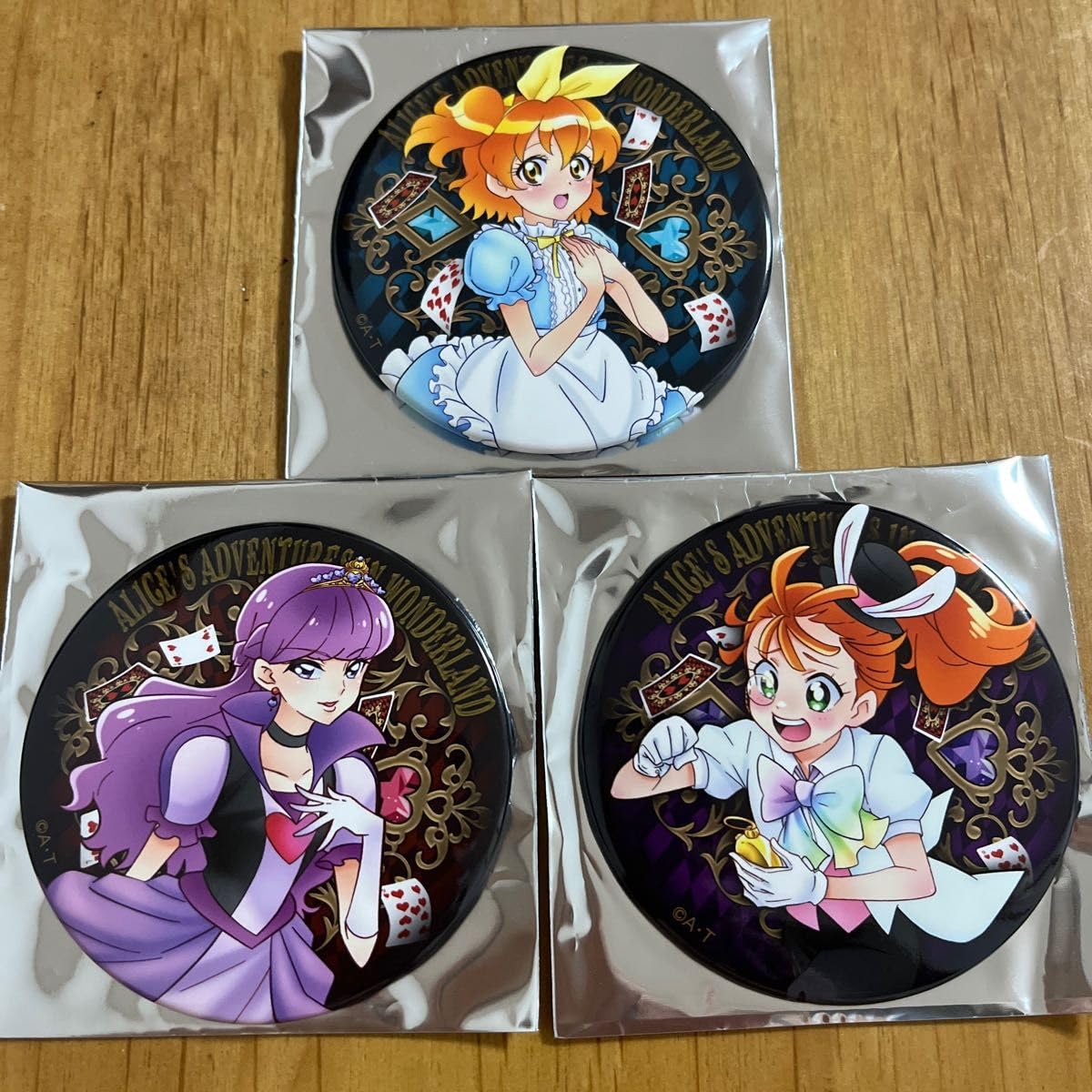 Amazon.co.jp: プリキュア プロダクションプリキュア 缶バッジ 3点