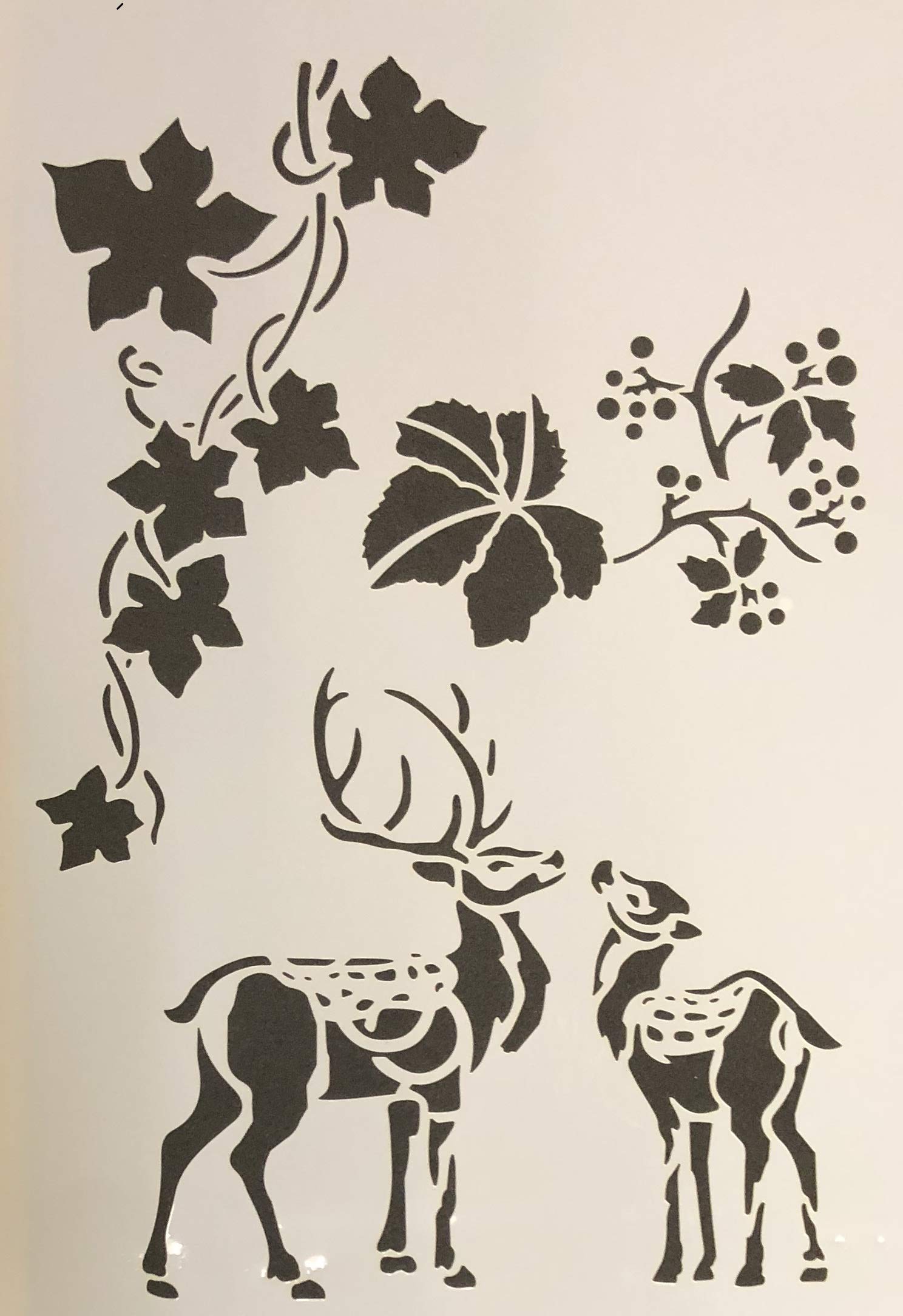 Buy A4 Layering Stencil Template for Wall Painting Scrapbooking