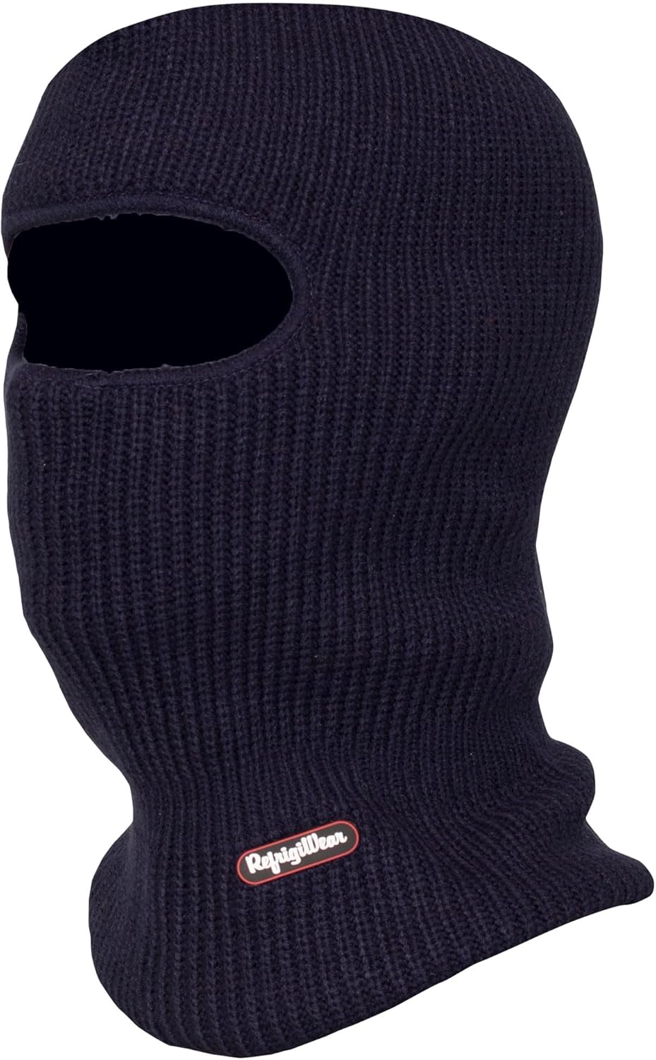RefrigiWear 2-Layer Acrylic Knit Open-Hole Balaclava Face Mask One Size Fits All, High Visibility