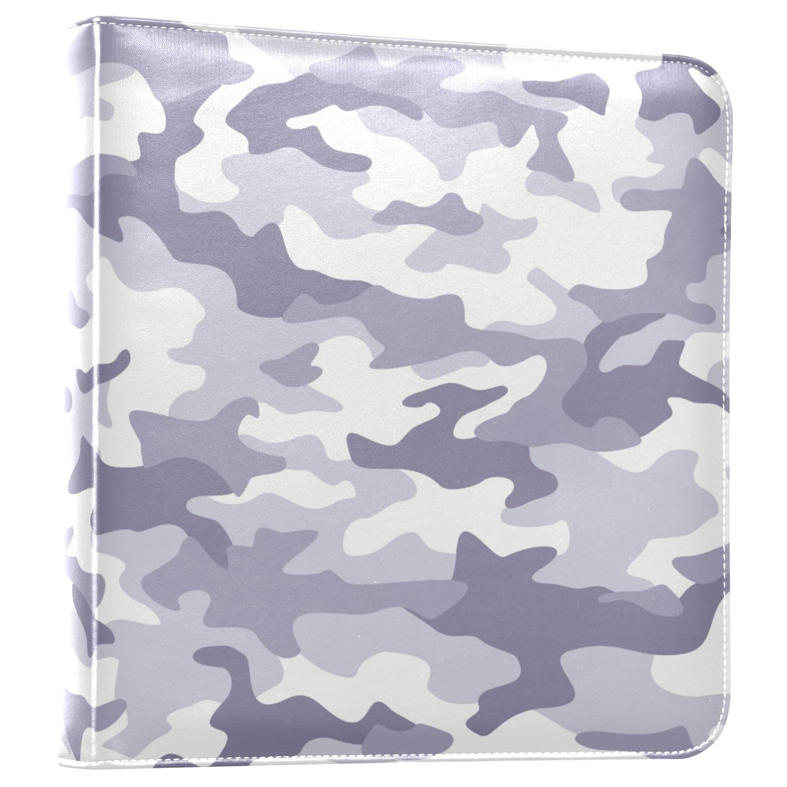Álbumes de fotos para fotos, páginas autoadhesivas, estantería, álbumes de fotos, álbum de fotos de 4 x 6, 6 x 8 pulgadas, camuflaje azul aguamarina