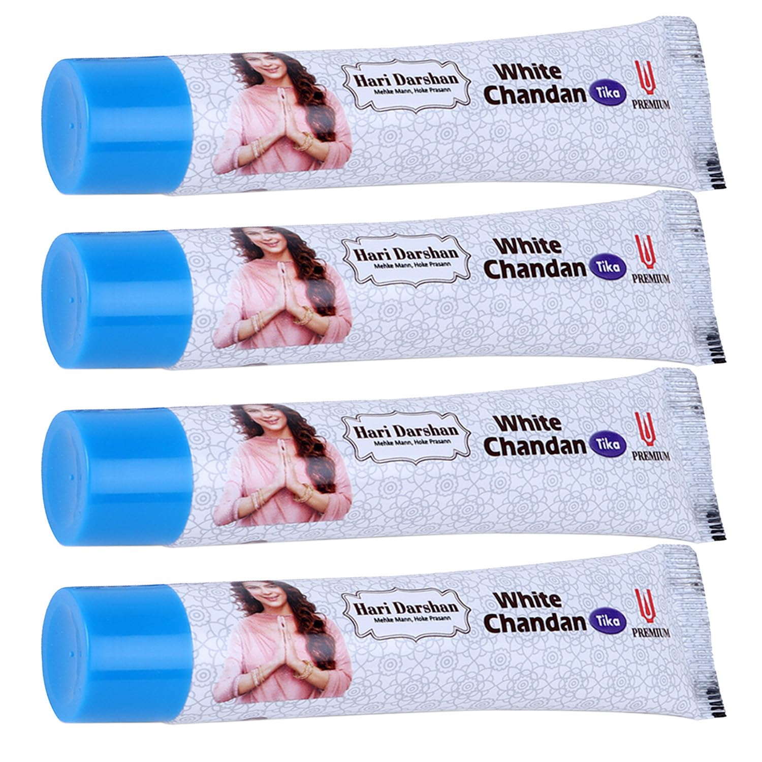 Hari Darshan Premium Safed Chandan Tika Tube | Pure Sandalwood Paste with Herbal Chandan | Natural White Chandan Tika with Long-Lasting Fragrance for Pooja, Havan, and Rituals – Pack of 4, 50g Each-picture-11