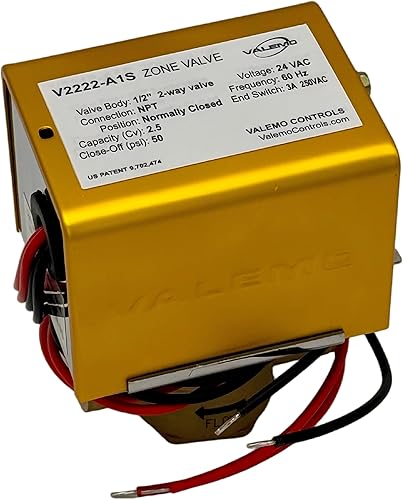 Miniatura 10 de V3417-A1S Válvula de zona motorizada, 3 vías, 1" sudor, normalmente cerrada, 24 VAC, con interruptor final