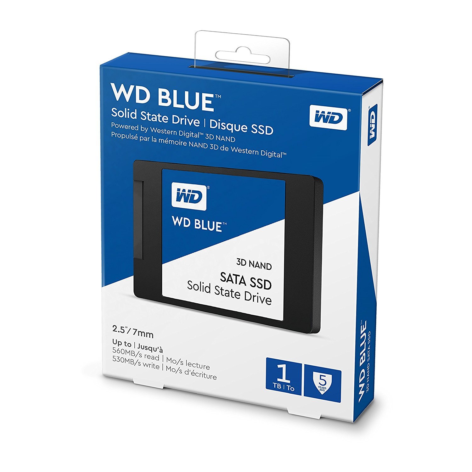 Amazon | WD Blue 3D NAND 500GB PC SSD - SATA III 6 Gb/s 2.5 `/ 7mm
