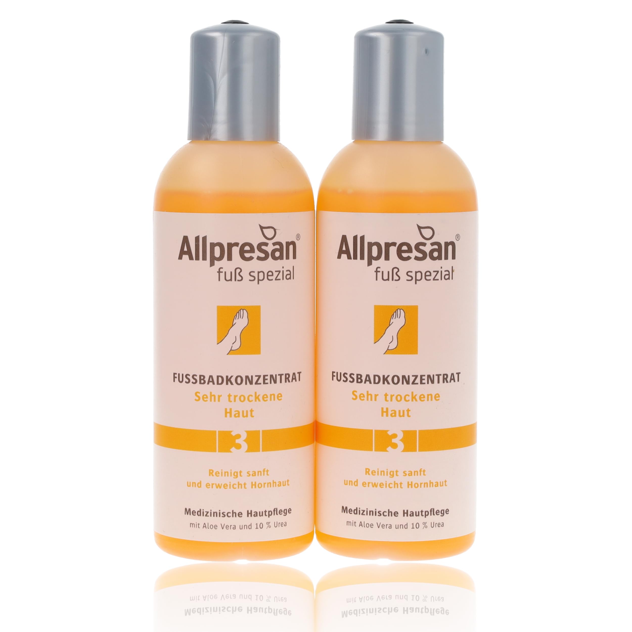 Allpresan Fuß spezial Nr. 3 Fußbad-Konzentrat für sehr trockene Haut - reinigt sanft und erweicht Hornhaut, 150 ml (2)