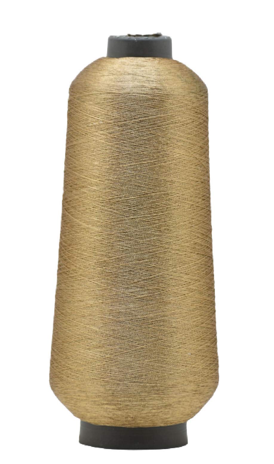 HUNNY- BUNCH - Antique Gold Color Jari Kasab for Embroidery-Jewellery Making-Tassel Making-Bridle Purse Making-Cards & Crafts Projects (Shade NO. - R - 214) Pack of 1 (8000 MTR)