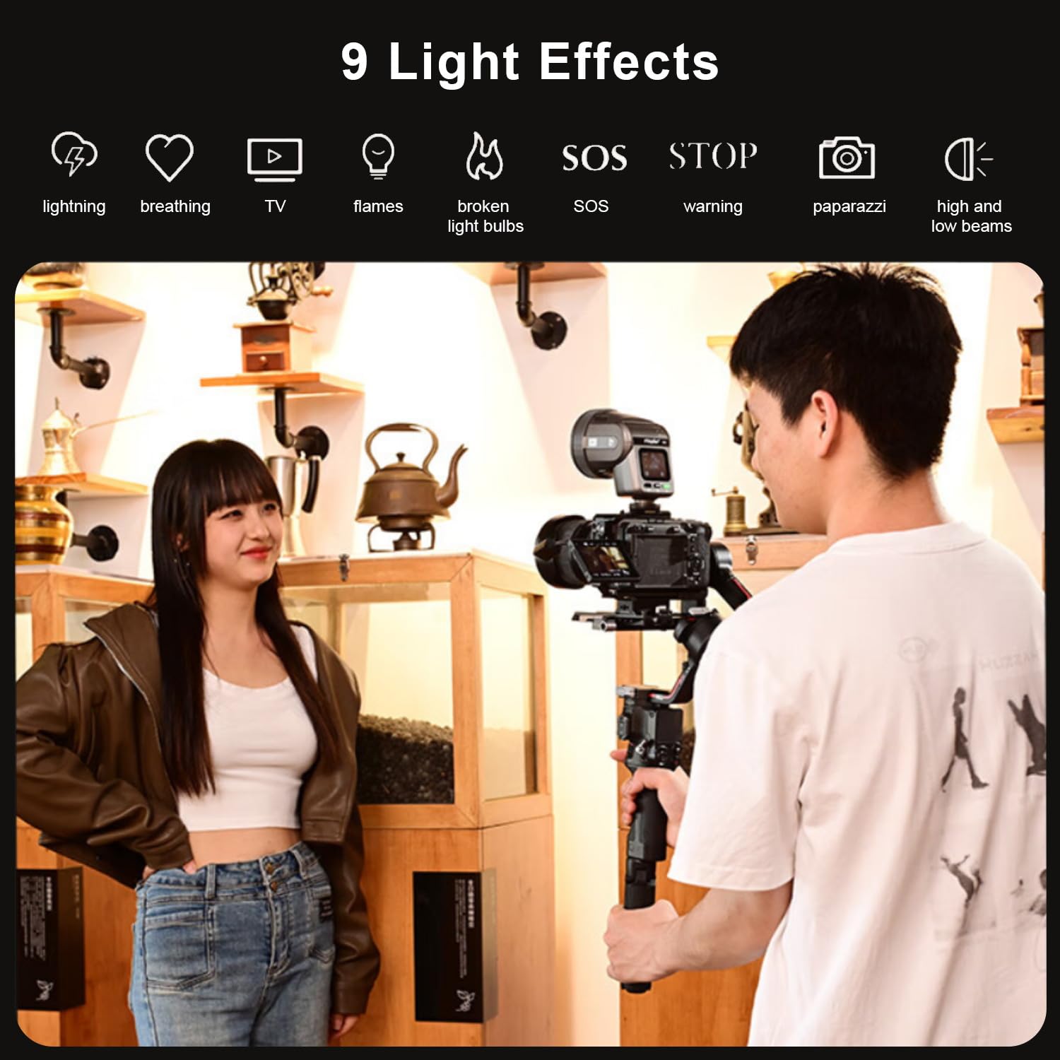 Amazon | JINBEI H1 LED カメラフラッシュ TTL高速シンクロストロボ