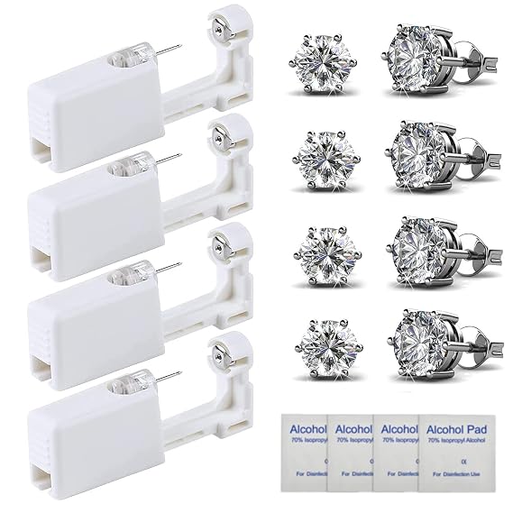 HYJLPAF 7 PACK Ear Nose Piercing Kit