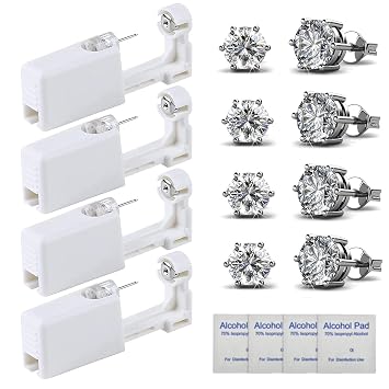 HYJLPAF 7 PACK Ear Nose Piercing Kit