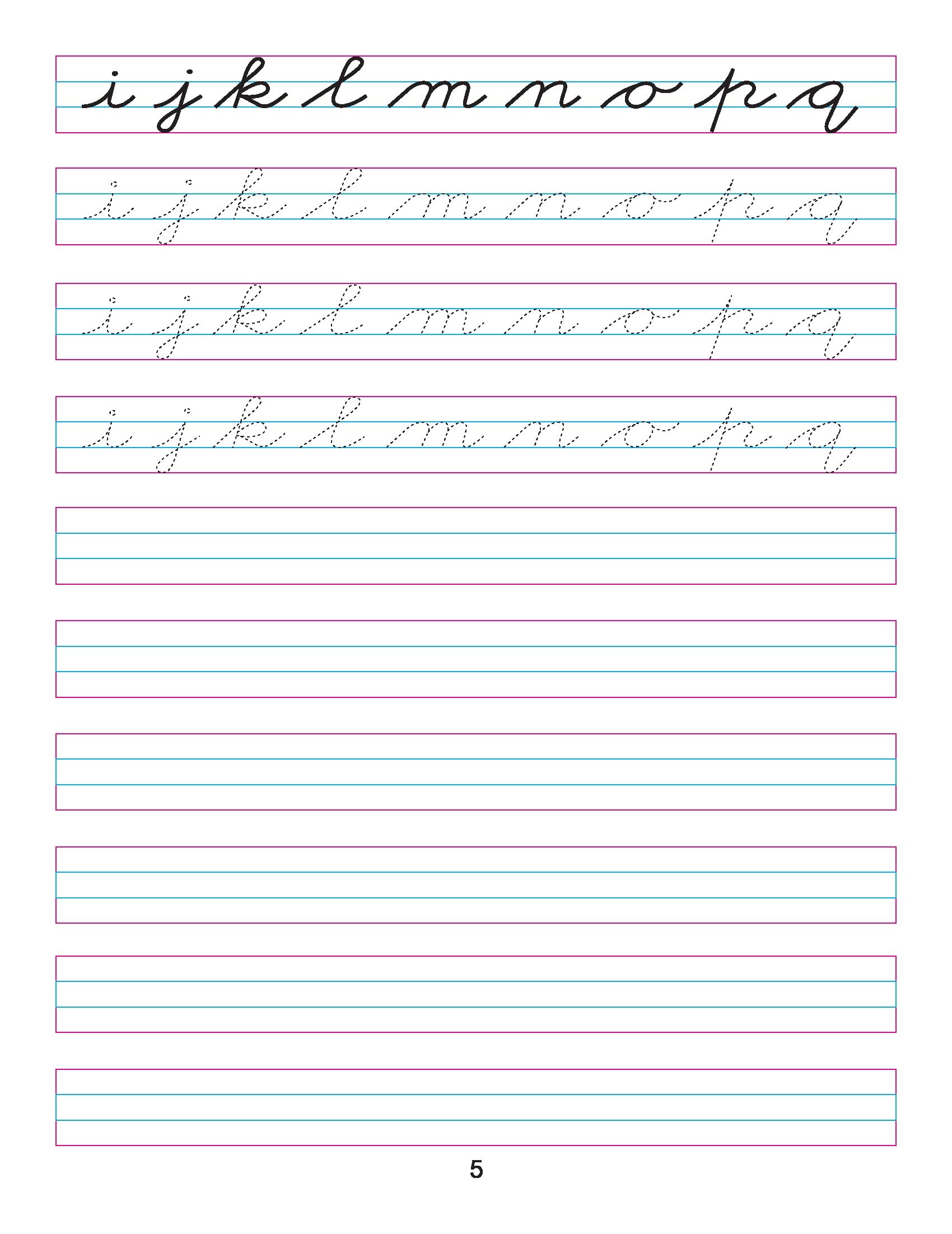Cursive Writing Book for Kids – Learn Joining Letters (Part 1) | Progressive Handwriting Practice to Master Cursive Letter Connections | Fun Activities for Ages 3–7 3