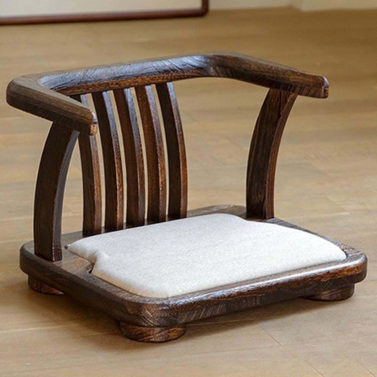 Tatami Floor Chair,Wood Seating Japanese Outdoor Indoor