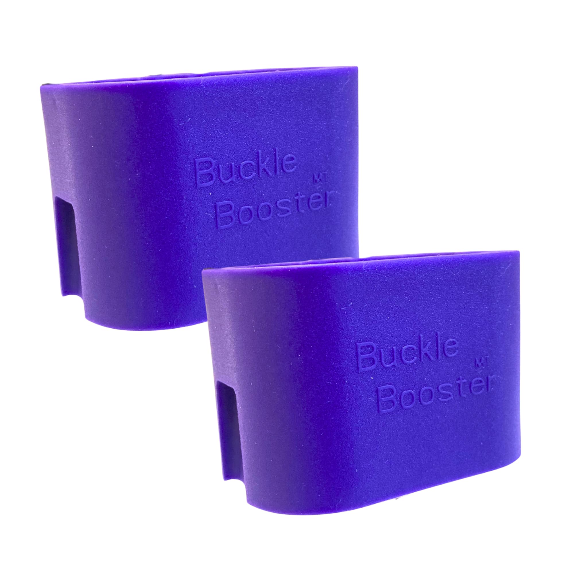 2-Pack Seat Belt Buckle Booster (BPA Free) - Raises Your Seat Belt for Easy Access - Stop Fishing for Buried Seat Belts - Makes Receptacle Stand Upright for Hassle Free Buckling (2)