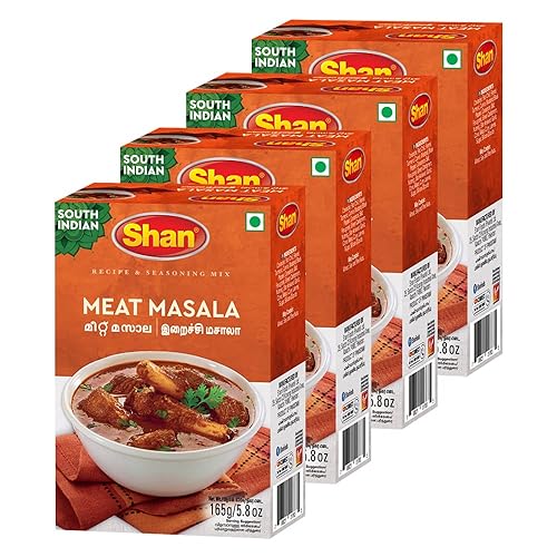 Vista 124 de Shan Mezcla de receta y condimento de pollo con mantequilla, 1.76 oz (50 g) – Polvo de especias para pollo jugoso en salsa rica de tomate