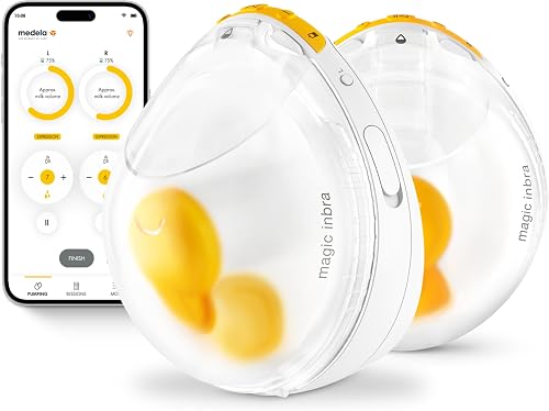 Medela Magic InBra Tire-lait mains libres avec technologi…