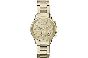 A|X Armani Exchange Women's Chronograph Watch: Style that Empowers