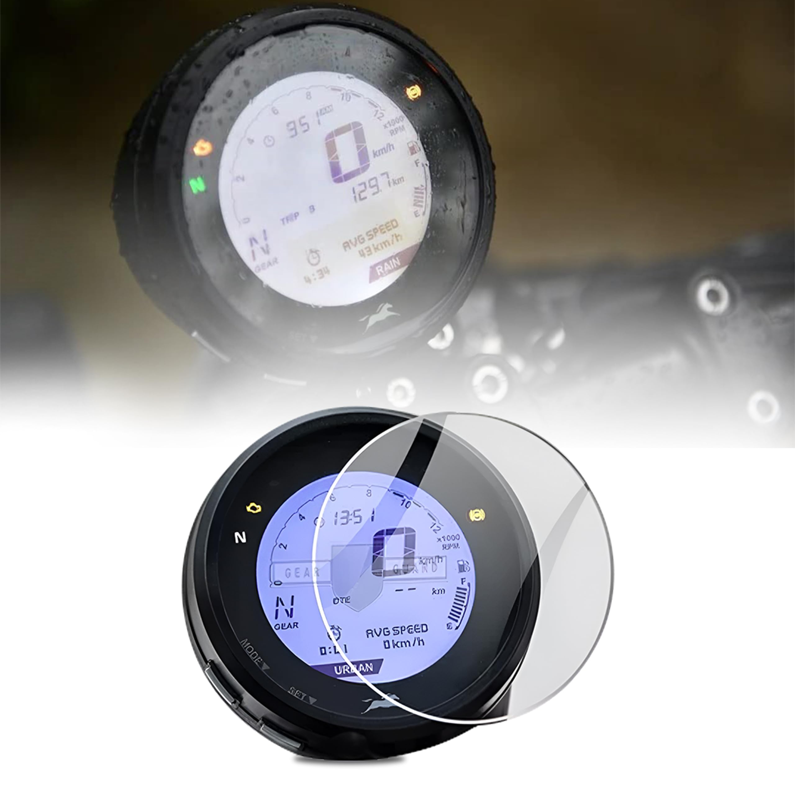 MIKANIX Bike Speedo Meter Display Screen Guard Tempered Anti Scratch Protector Compatible For TVS Ronin (B0D73VZGWJ) Amazon Price History, Amazon Price Tracker