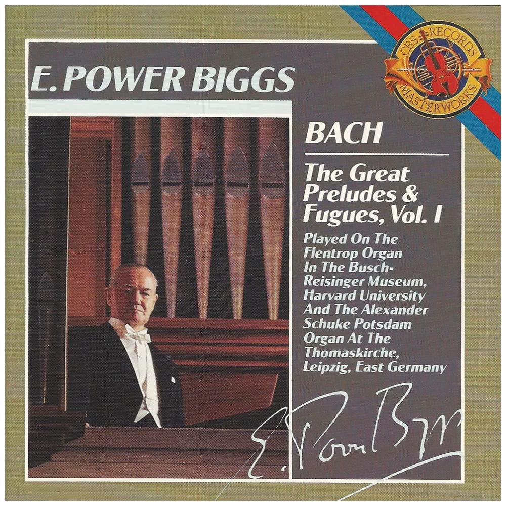 Great Preludes & Fugues 1 [Audio CD] Bach and Biggs, E Power