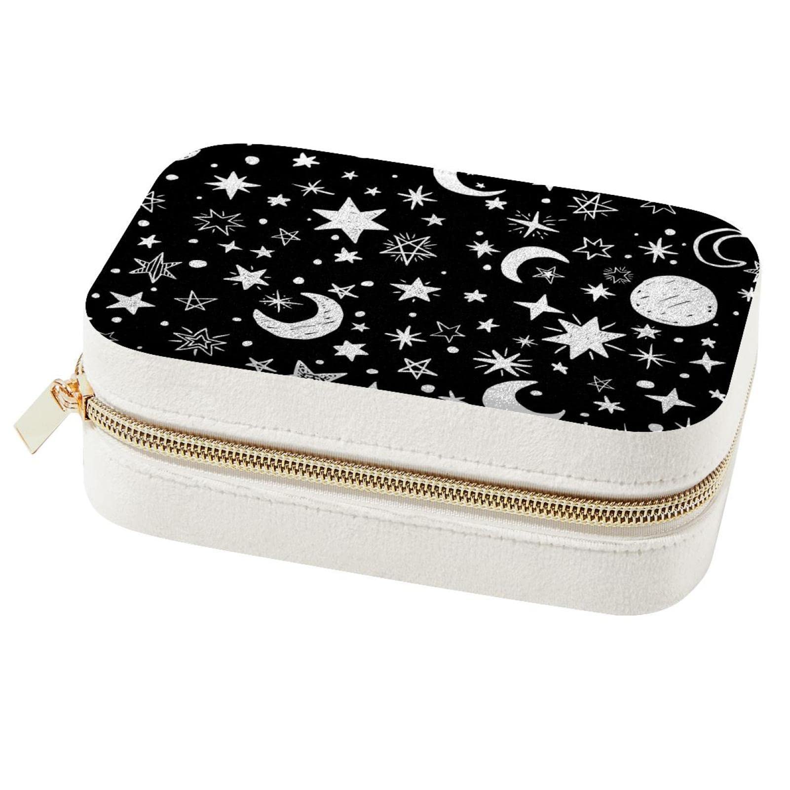 Boîte à bijoux de voyage pour colliers bagues femmes filles
