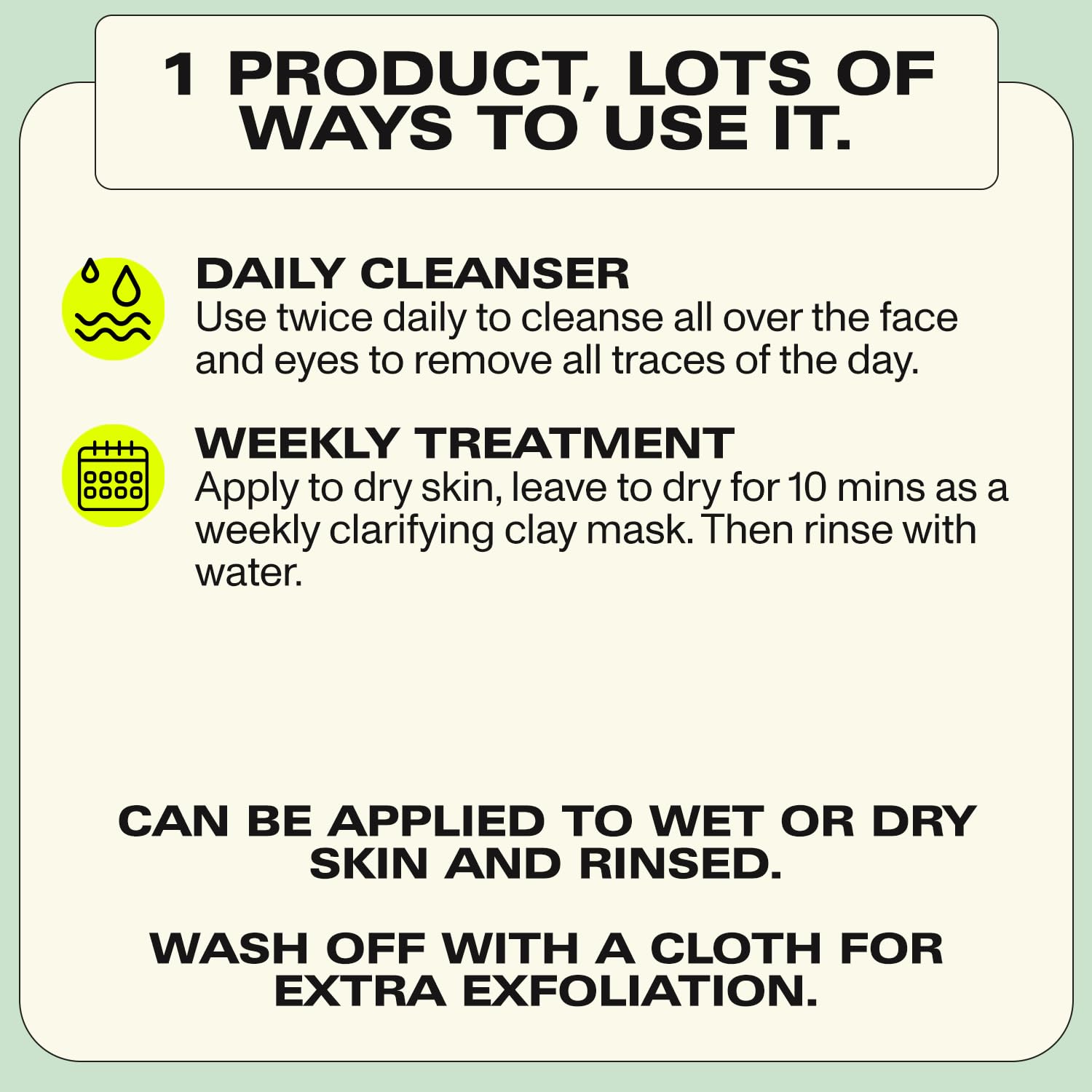 Faace Dull Daily Cleanser and Face Mask, 100 ml (Pack of 1) - Image 4
