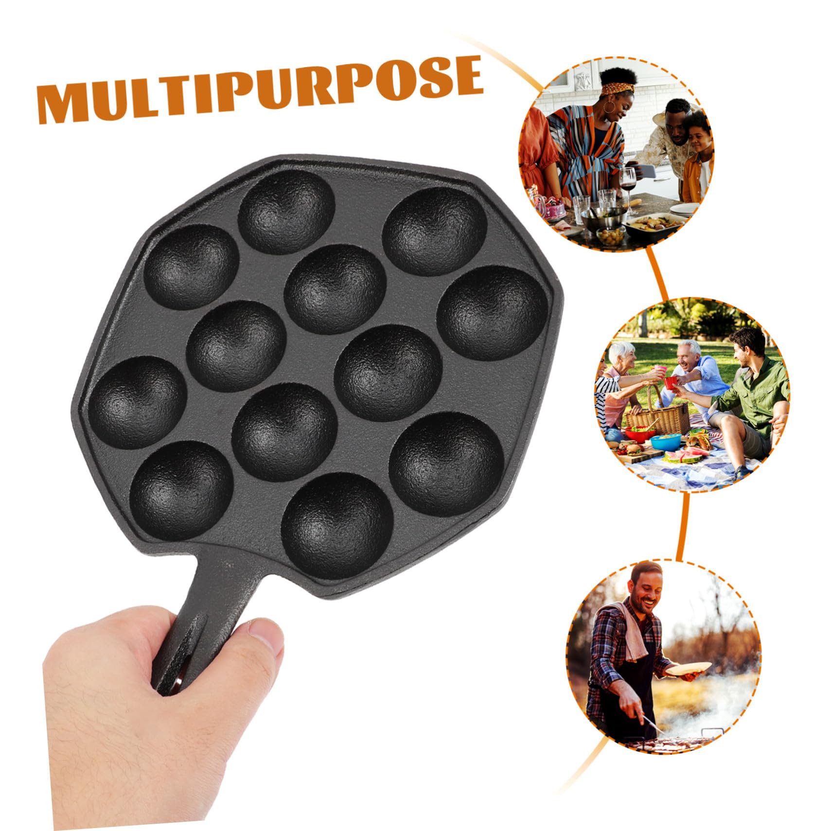 Gusseisen Escargot Backform Antihaft Beschichtet Rutschfest Für Schnecken Garnelen Jakobsmuscheln Mit Spülmaschinengeeignetem Design Küchenhelfer
