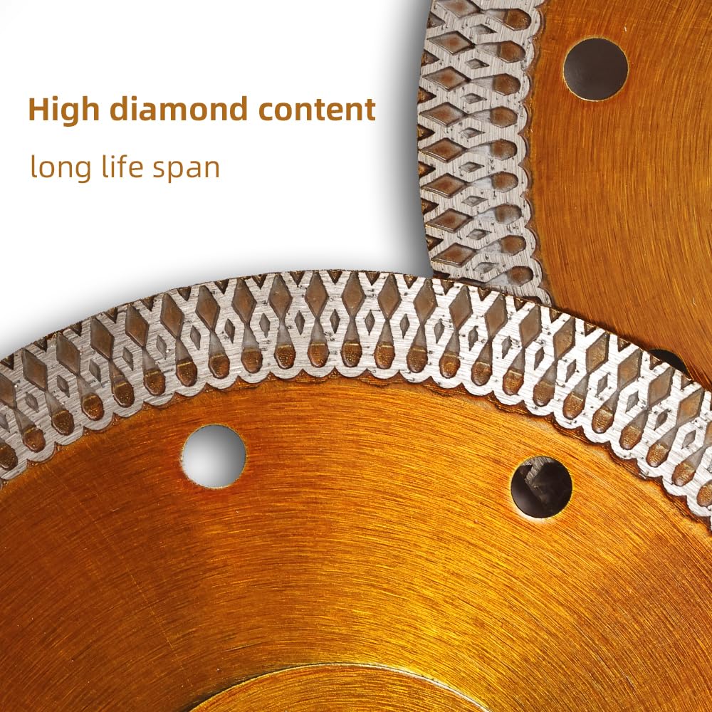 5Pcs/Lot 4" Super Thin Diamond Saw Blade Porcelain Tile Cutting Blade for Granite Marble Ceramic Porcelain Tile