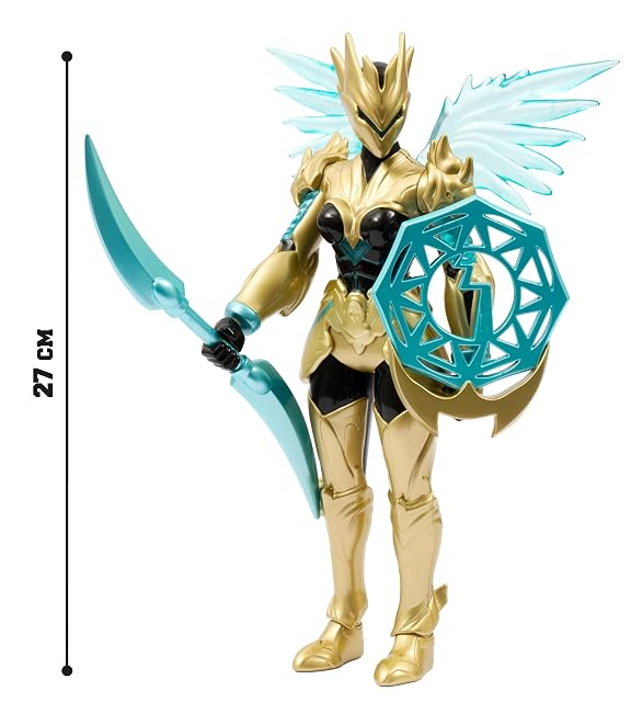 Foto 7 de 7 de Giochi Preziosi Gormiti, Figura articulada de 27 cm, Gormiti con Ataque Luminoso, Modelo Air