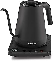Vista 13 de Cuisinart PerfecTemp Tetera eléctrica de 1.7 litros, Tetera eléctrica inalámbrica para té, 1500W para calentamiento rápido, 6 temperaturas