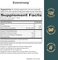 Vista 2 de Purity Products EverStrong Polvo de Muscle Matrix Blend - Creapure Creatine - Boro (FruiteX-B PhytoBoron) - Extracto de bayas de café - Impulsado