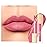 Oulac Matte Pink Lipstick for Women, Long Lasting Liquid Lip Stick High Impact Lip Gloss Full Coverage Lip Makeup with Vitamin E Waterproof Formula,Vegan M33