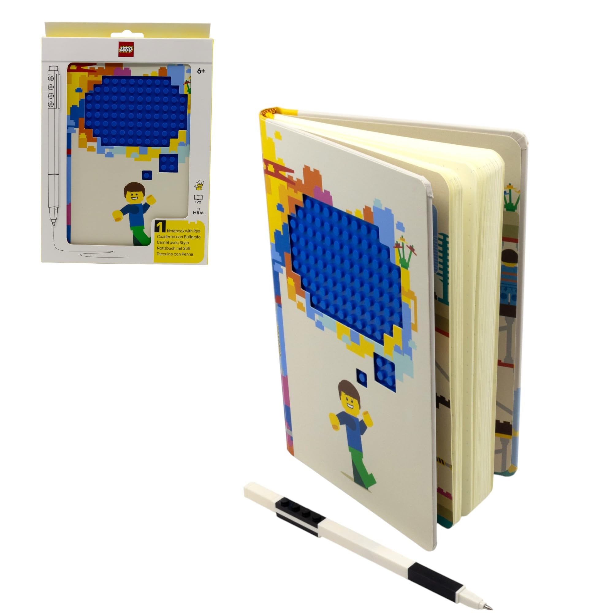 IQ LEGO Stationery Thoughts Reclaim & Recycle Dot Notebook z długopisem żelowym (53501)