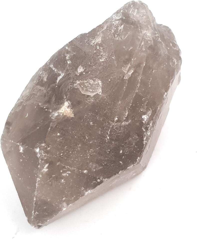 Punta de Cuarzo Ahumado Bruto Calidad Extra Mineral 100% Natural Piedra Cristal (De 200g a 300g)