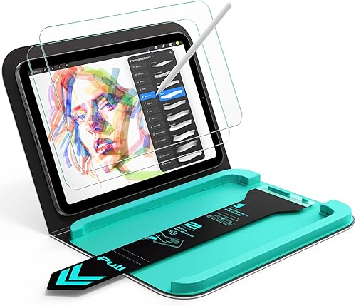 Miniatura 10 de ESR Paquete de 2 protectores de pantalla Armorite para iPad Pro de 11 pulgadas (M5/M4) 2025/2024, sensación de papel, escribe y dibuja como