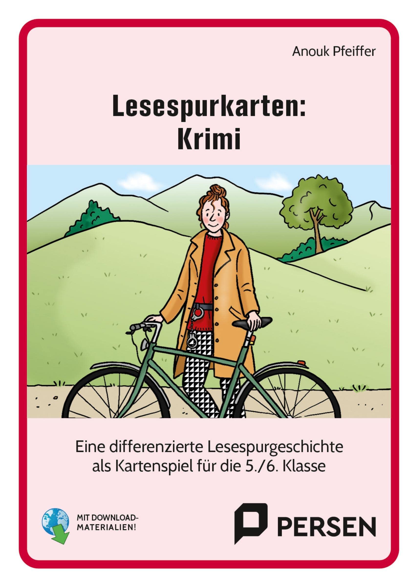 Lesespurkarten: Krimi - Sekundarstufe: Eine differenzierte Lesespurgeschichte als Kartenspiel für die 5./6. Klasse