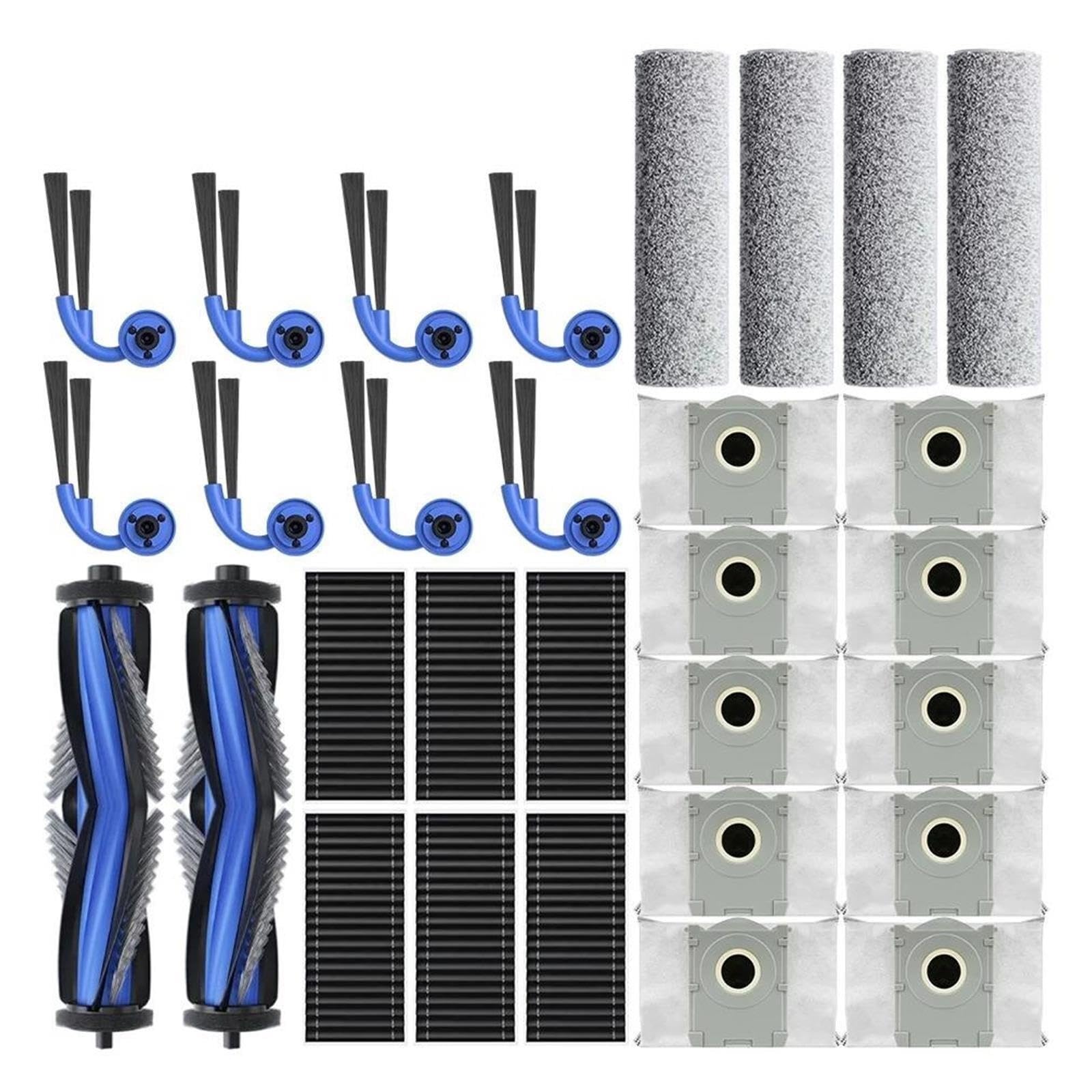 Kit d'accessoires de remplacement, compatible avec Ecovacs X9 Pro Omni