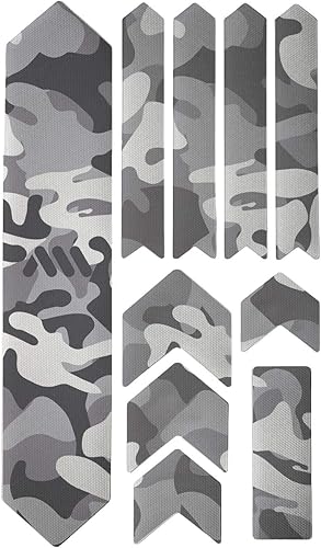 Miniatura 2 de All Mountain Style Protector de Marco de Bicicleta Extra - Ajuste Universal, Juego de 10 Piezas para Tubo Descenso, Portacadenas, Desgaste de