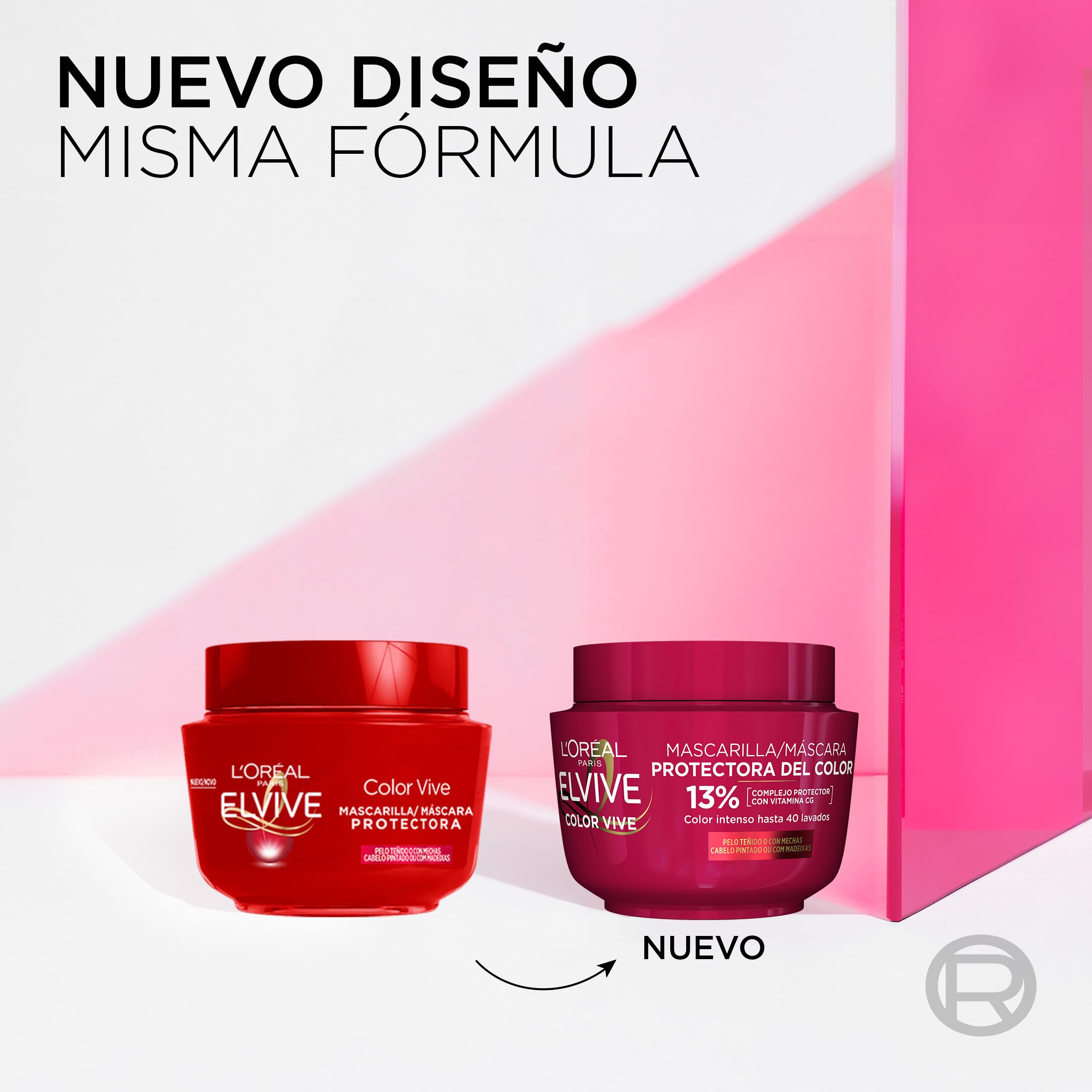 ELVIVE MASCAR 300ML COLOR VIVE
