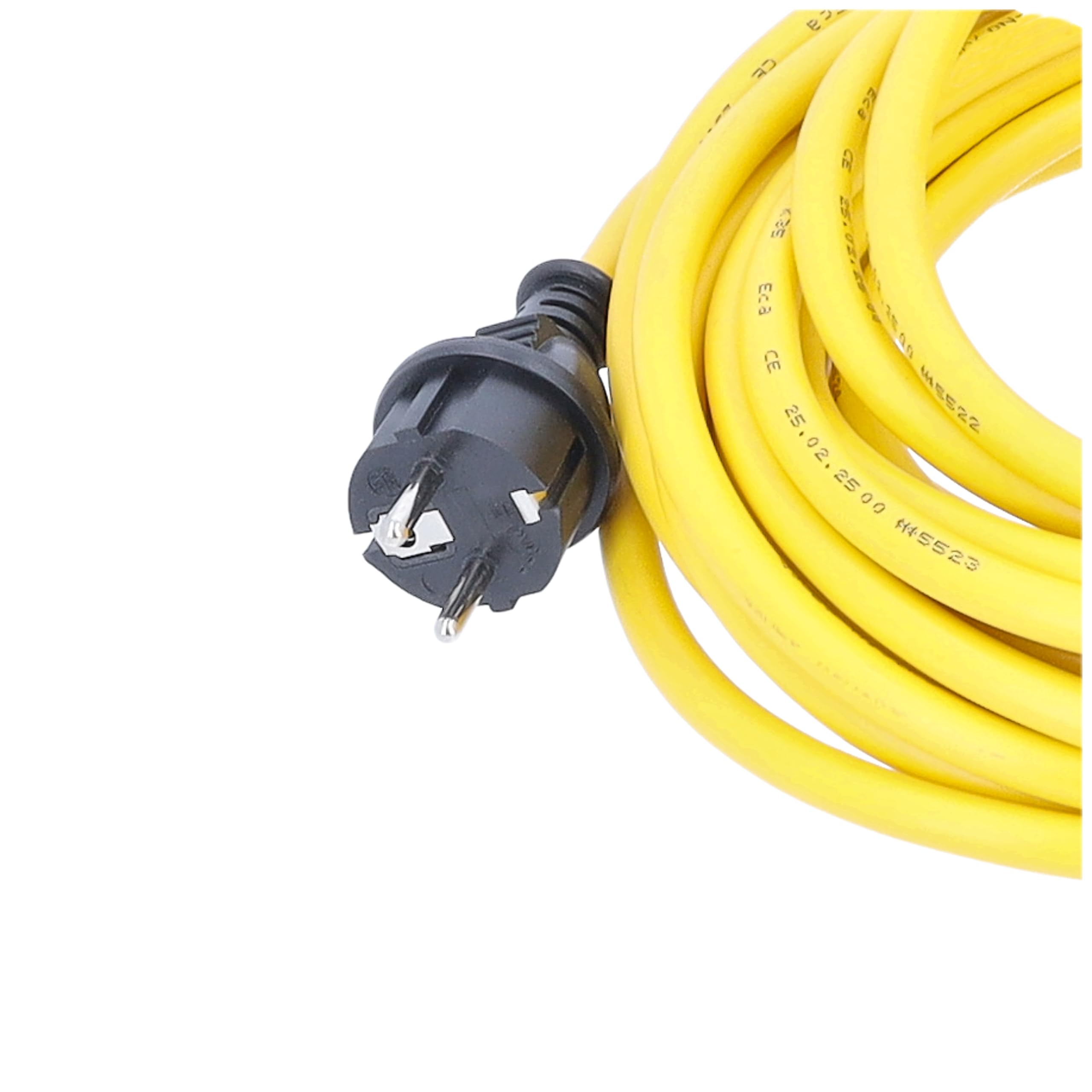 as - Schwabe K35 AT-N07V3V3-F 3G2,5 Répartiteur 3 prises en caoutchouc plein 15 m avec 3 prises de contact de protection et couvercle de sécurité IP44 pour l'extérieur 60343