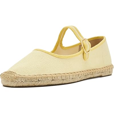Soludos Mary Jane Espadrille butter yellow