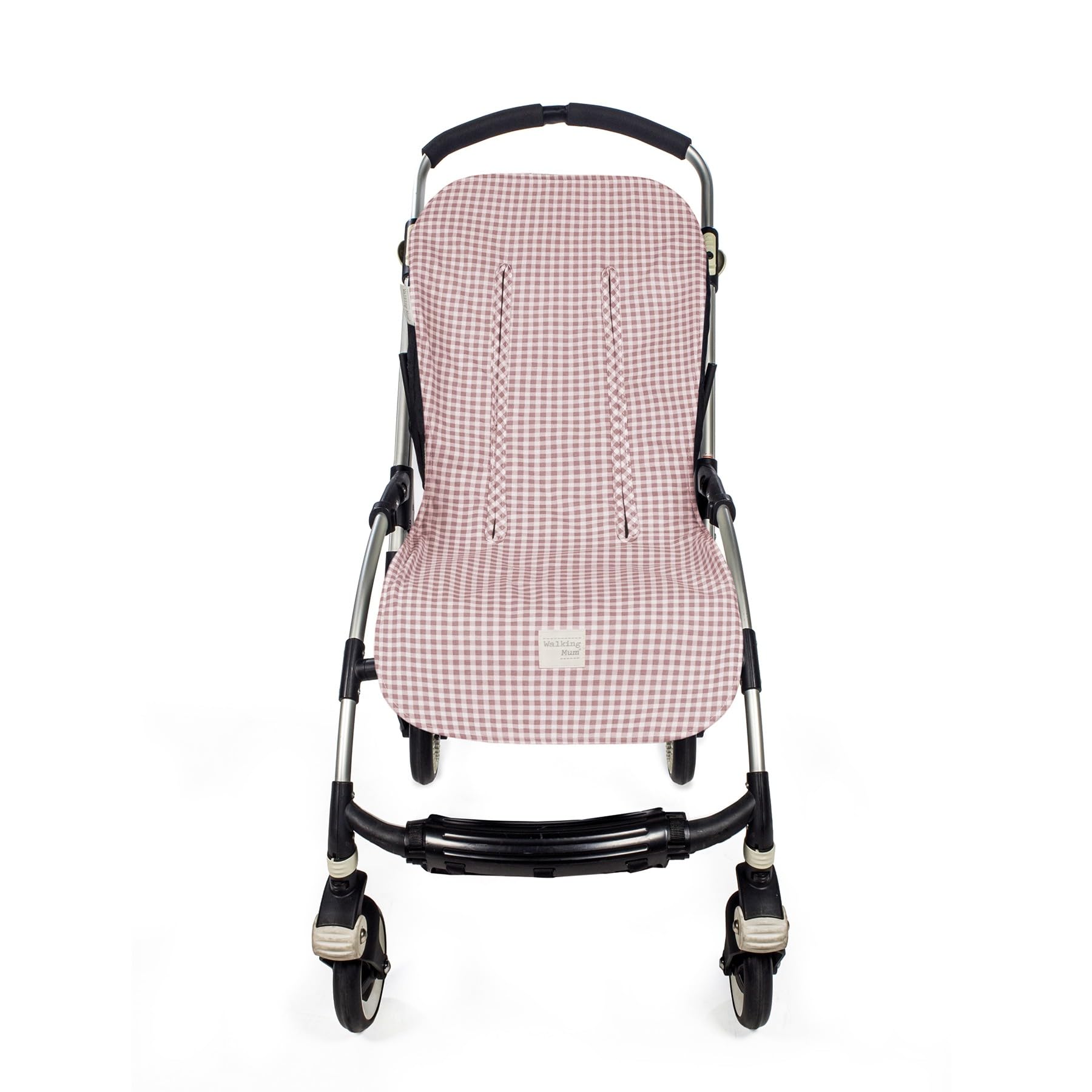 Walking Mum Fodera per materassino Vichy, Rosa, Standard