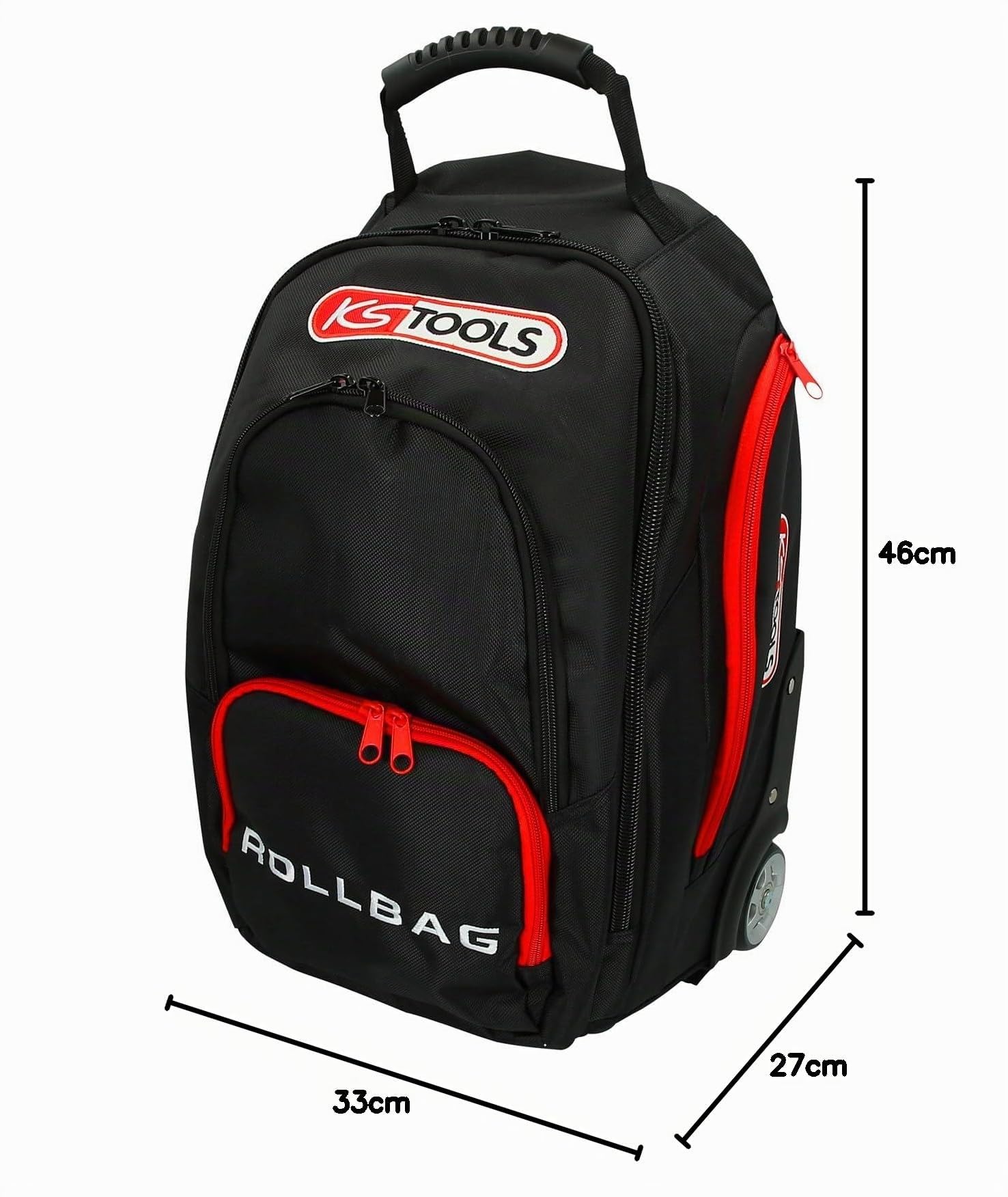 KS Tools 850.0334 Sac à Dos Porte-Outils ROLLBAG à Bras Télescopique | Sac à dos ROLLBAG à bras télescopique