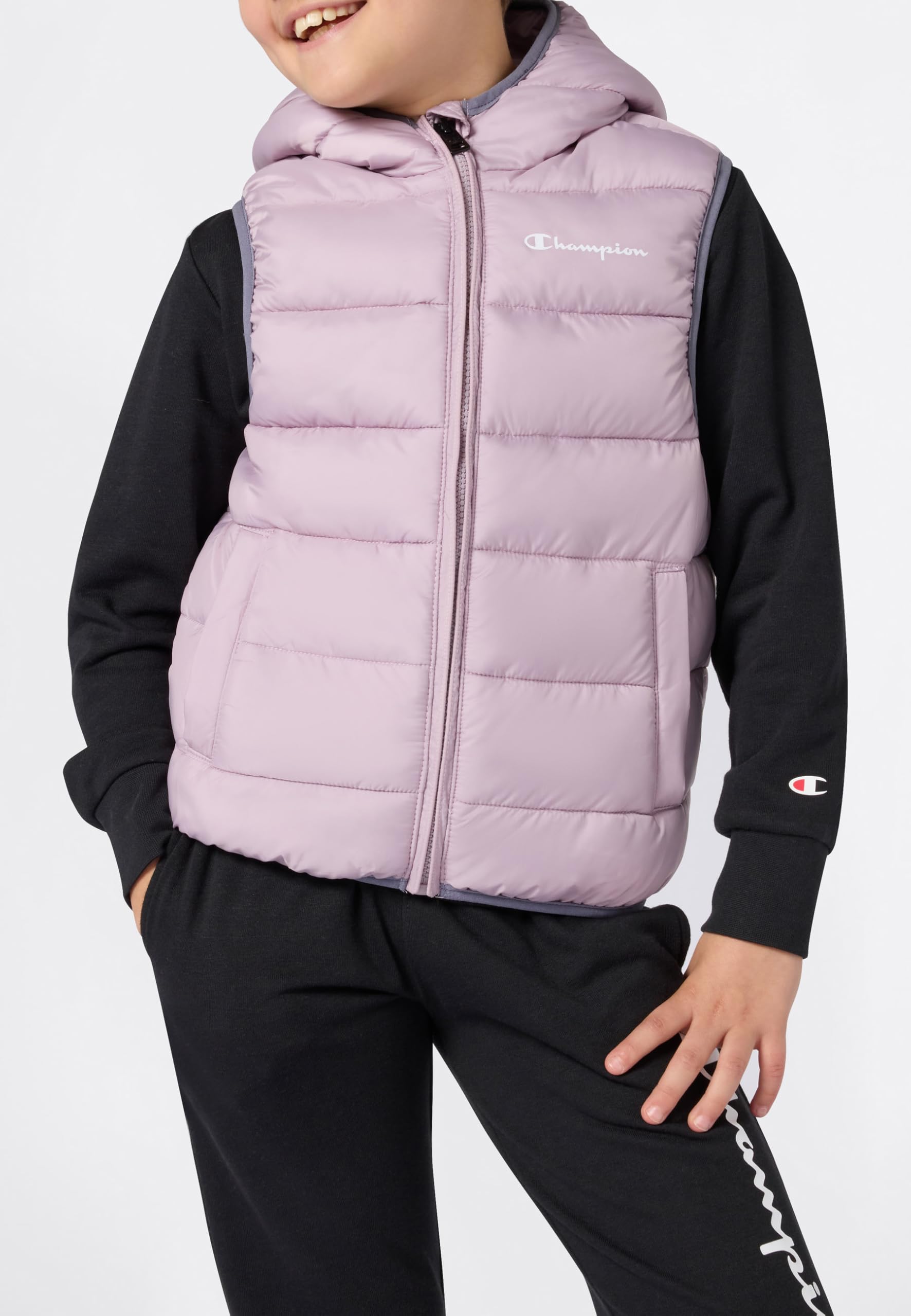 Champion Legacy Jungen Leichte Outdoorjacke XXL Violett – Bild 2